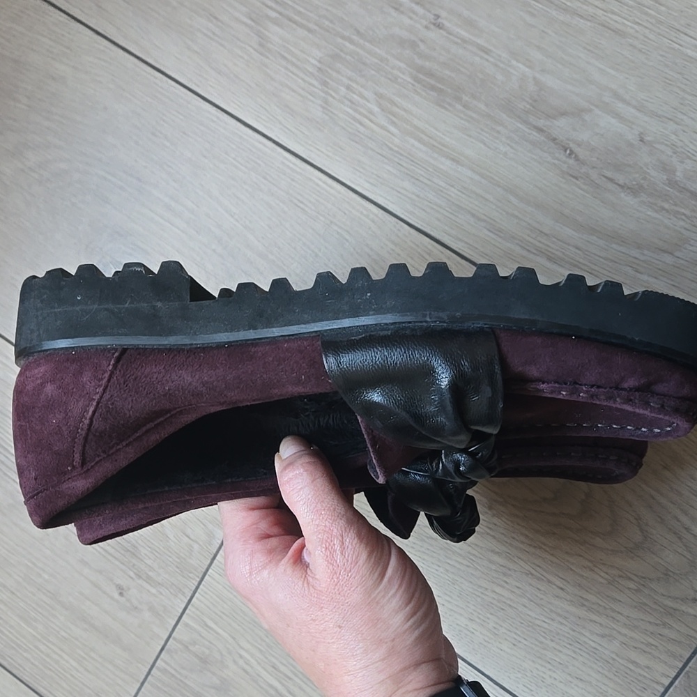 Ron White Rita Knot Platform Loafers Sz 38.5 - Picture 4 of 9